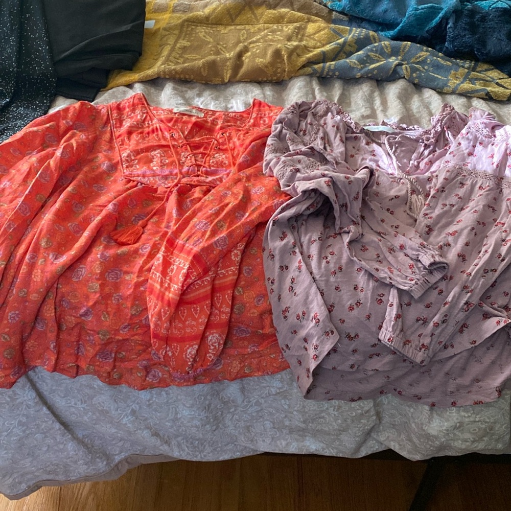 Two Lucky Brand shirts
